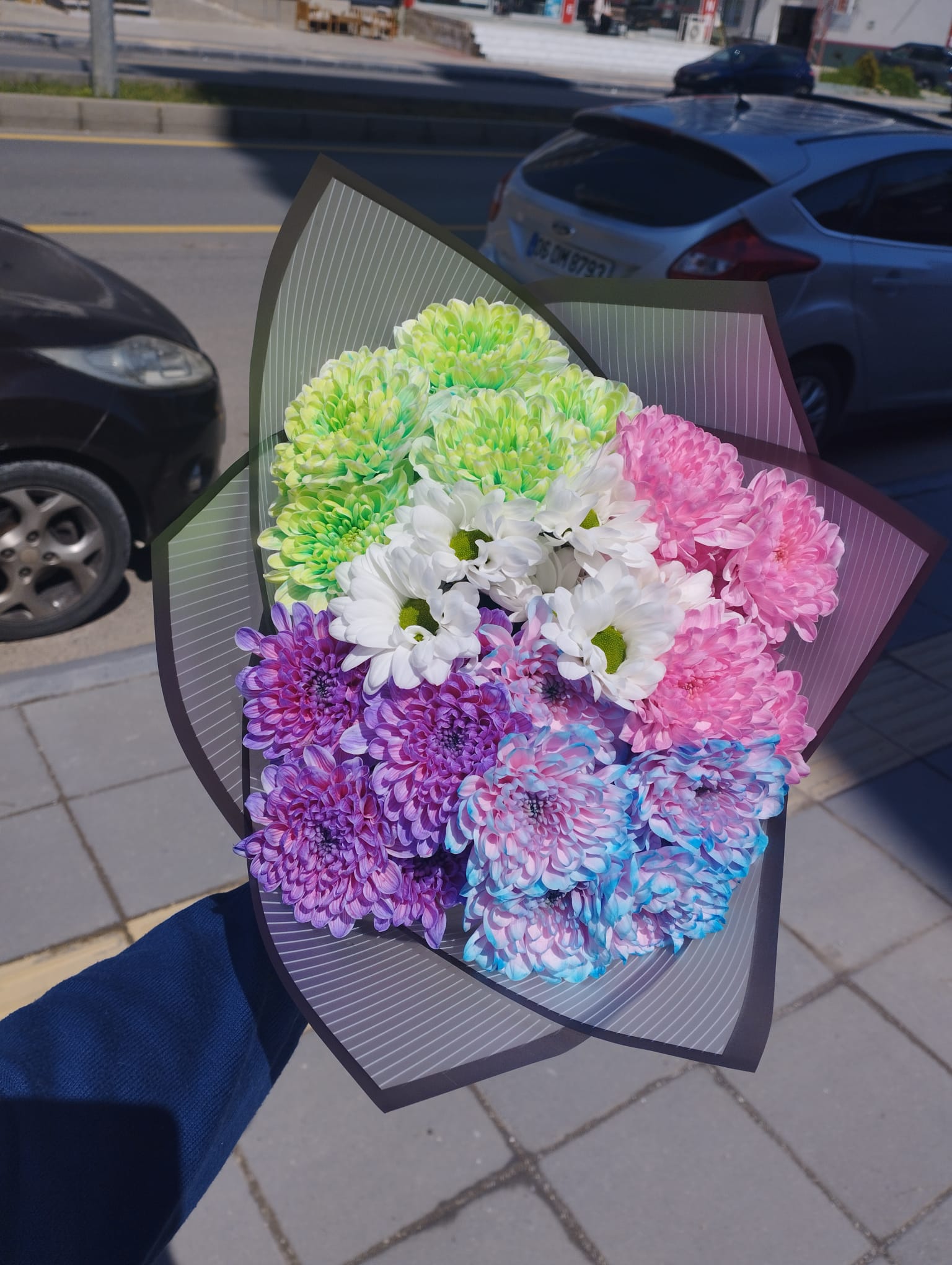 Kasımpatı buketleri